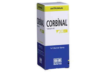 CORBINAL %1 DERMAL SPREY 30 ML